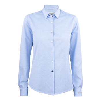 J. Harvest & Frost Indigo Bow 34 Shirt, ladies Sky blue