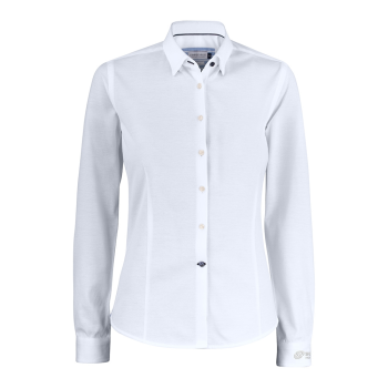 J. Harvest & Frost Indigo Bow 34 shirt, ladies White