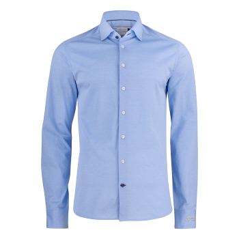 J. Harvest & Frost Indigo Bow 34 shirt, regular fit, men Sky blue